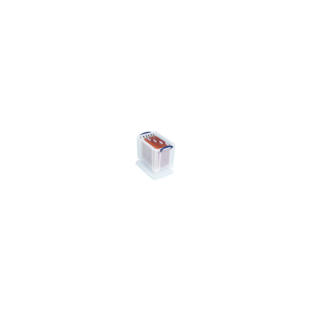 Really Useful Clear Plastic Storage Box 19 Litre