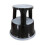 Q-Connect Black Metal Step Stool 1