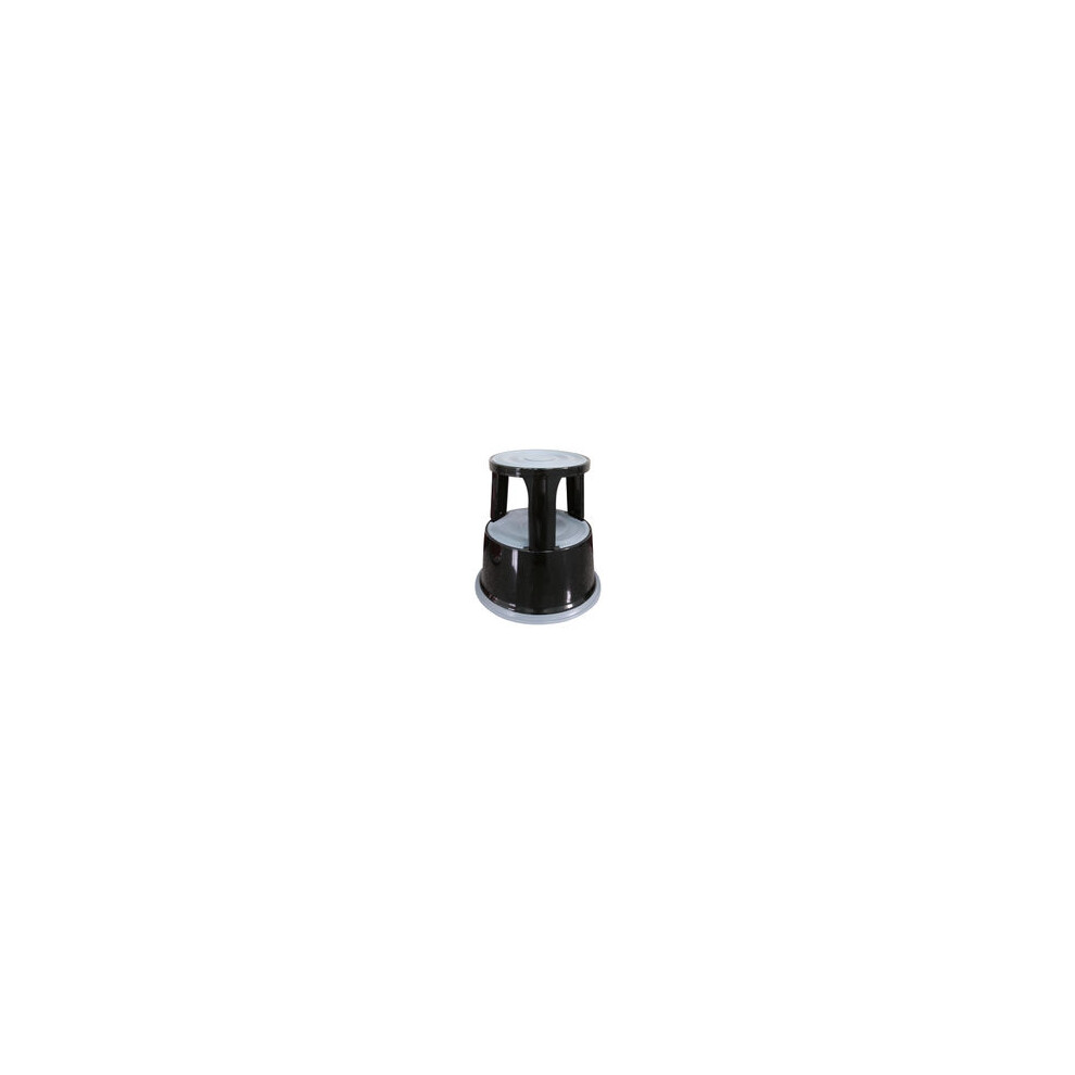 Q-Connect Black Metal Step Stool