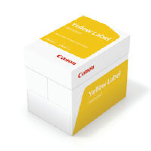 Canon Canon Yellow Label ECF A4 Paper 80gsm White (2500 Pack)