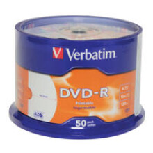 DVD-R VERBATIM 4.7GB 16xspd 50Spindle print