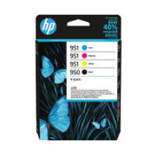 Cartouches d'encre HP 950/951 authentiques pour OfficeJet Pro 8600 - Pack de 4 (noir, cyan, magenta, jaune)