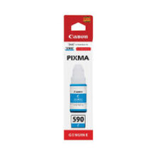 Kit di Riempimento Inchiostro Canon GI-590C - Ciano - Inchiostro a Getto - 7000 Pagine