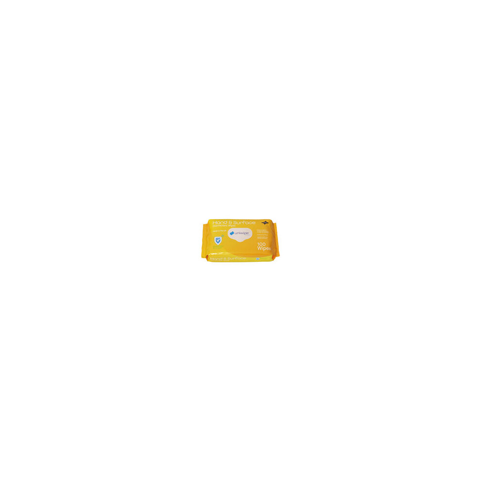 Uniwipe Midi Hand & Surface Wipes, Pack Of 100 Wipes - Image 6