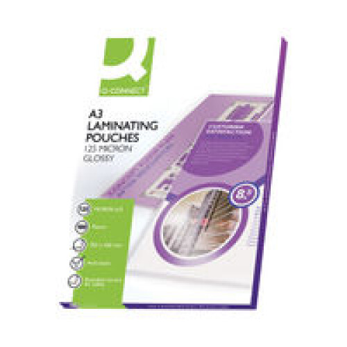 Q-CONNECT KF04124 laminator pouch