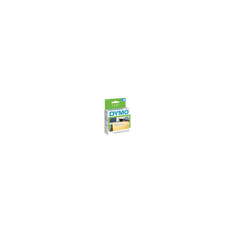 DYMO Authentic Self Adhesive LW Large Return Address 500 EasyPeel Labels,25x54mm