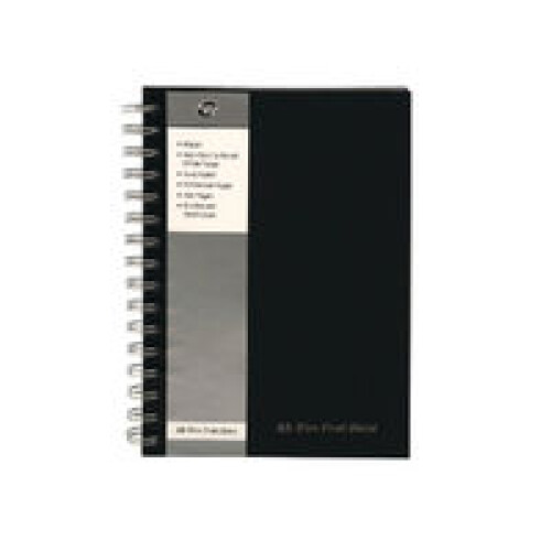 Pukka Pukka A5 Wirebound Manuscript Bk Blk