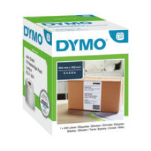 DYMO LabelWriter - Caixa com 1 rolo de 220 etiquetas de remessa - Formato muito grande - 104 mm x 159 mm