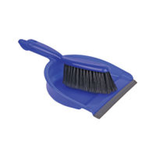 Robert Scott Blue Dustpan & Soft Brush - 1x