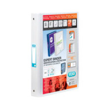 Elba 25mm A4 Bantex Vision 2-Ring Binder - White
