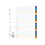 Concord Divider Poly E/Wide A4 A-Z Asst 1