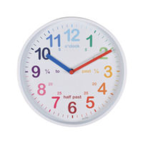 Acctim Acctim 22522 Wickford Kids Wall Clock in White