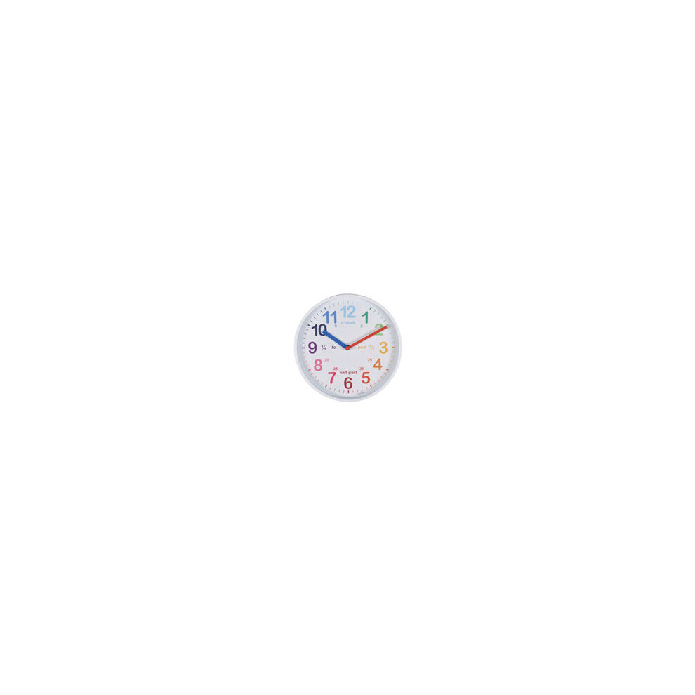 Acctim 22522 Wickford Kids Wall Clock in White
