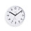 Acctim Acctim Nardo 20cm Radio Controlled White Wall Clock 74662 1