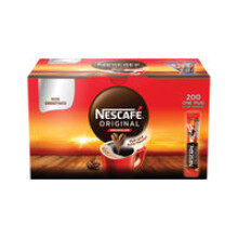 NESCAFÉ Original Instant Coffee Stick Packs, Box of 200