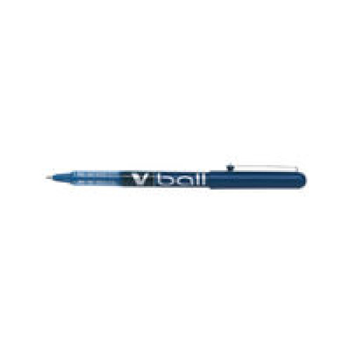 Pilot Pilot V-Ball Rollerball Pen Needle Fine Blue (12 Pack) BLVB5-03