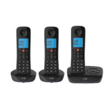 BT Essential Trio Dect Call Blocker Telephone with Answer Machine
