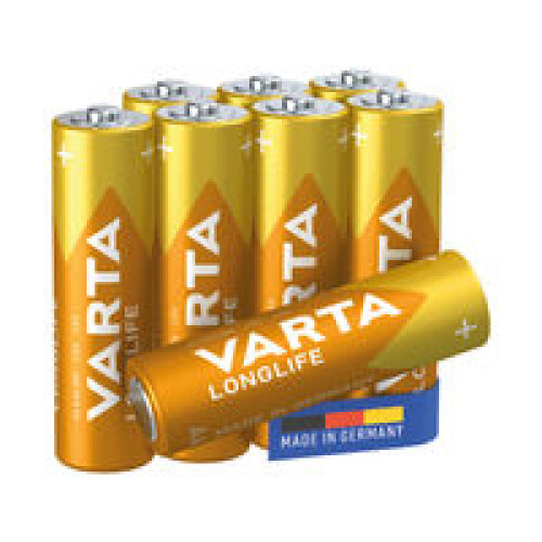 Varta Varta Longlife Alkaline Batteries AA LR06 x 8