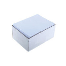 Q Connect 11 inch X370mm 1 Part 60gsm Plain Listing Paper Pack of 2000