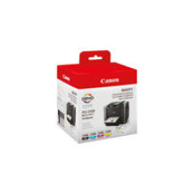 Confezione da 4 cartucce d'inchiostro CANON PGI-2500 BK - Multicolore