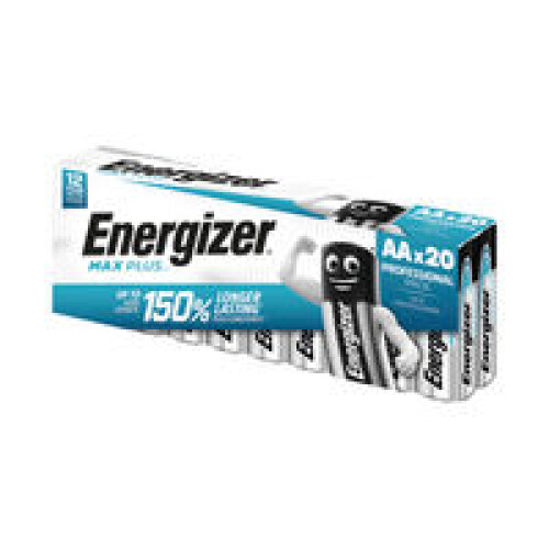 Energizer Energizer Max Plus AA Batteries (Pack of 20) E301323500