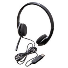 Logitech H340 Binaural Head-band Black headset