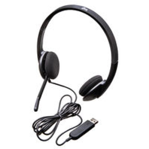 Logitech Logitech H340 Binaural Head-band Black headset