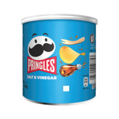 Pringles Pringles Salt & Vinegar Crisps - 12x40g