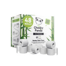 The Cheeky Panda | Bamboo Toilet Tissue 48 Rolls | 1 x 48 Rolls