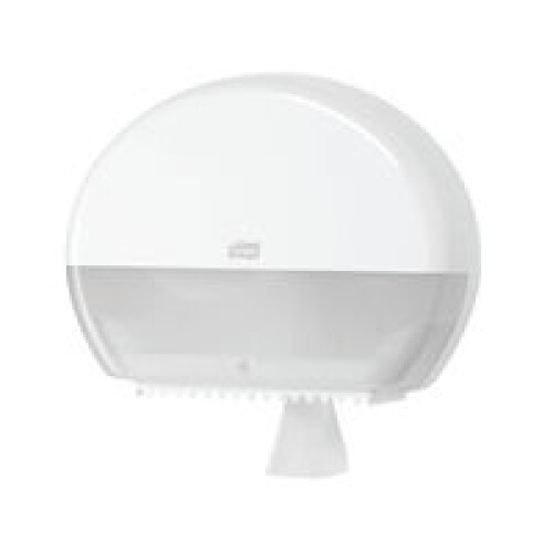 Tork Mini Jumbo Toilet Roll Dispenser White - [DB463]