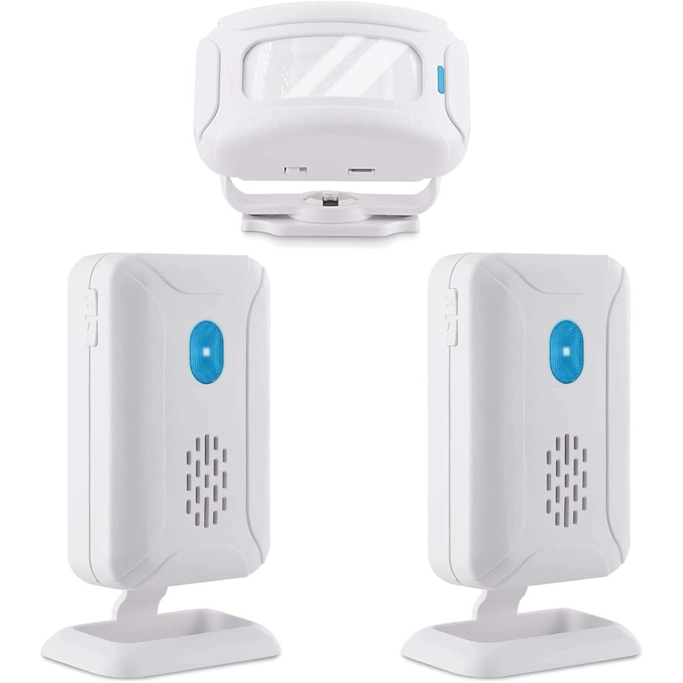 (C) Motion Detector, Infrared Pass Detector Charging Doorbell Doorbell, Pass Ring Shop With 32 Different Melodies For Hotel Work 749691198398