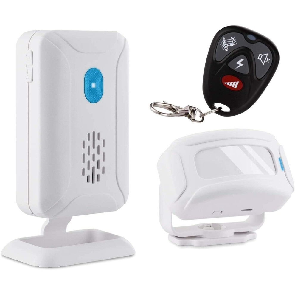 (B) Motion Detector, Infrared Pass Detector Charging Doorbell Doorbell, Pass Ring Shop With 32 Different Melodies For Hotel Work 749691198367