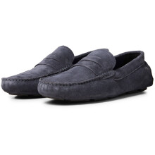 (Blue, 11 (Adults')) Jack & Jones Jensen Suede Men's Navy Blazer Loafers