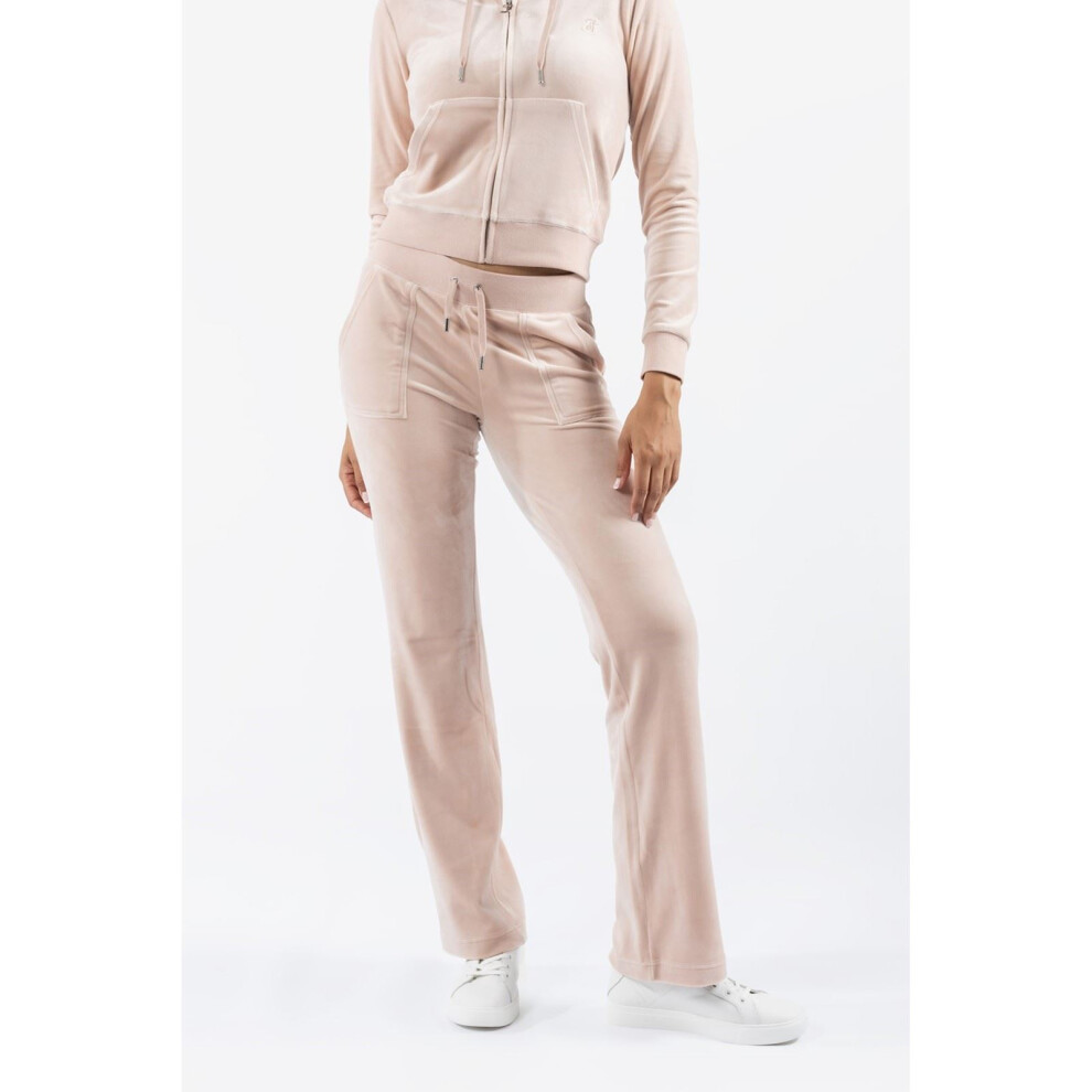(Pink, S) Juicy Couture Del Ray Pant Polyester Women's Pink Joggers