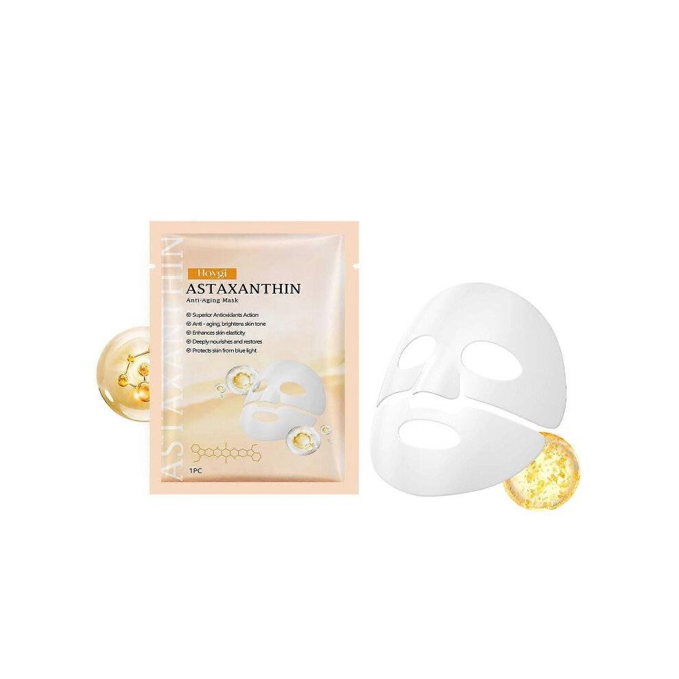 Astaxanthin Anti-aging Mask (Packed) Gentle, delicate, tender, moisturizing, moisturizing facial skin hydrating mask