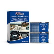 Windshield cleaning tablets Car window glass stains water stains waterproof cleaning effervescent tablets