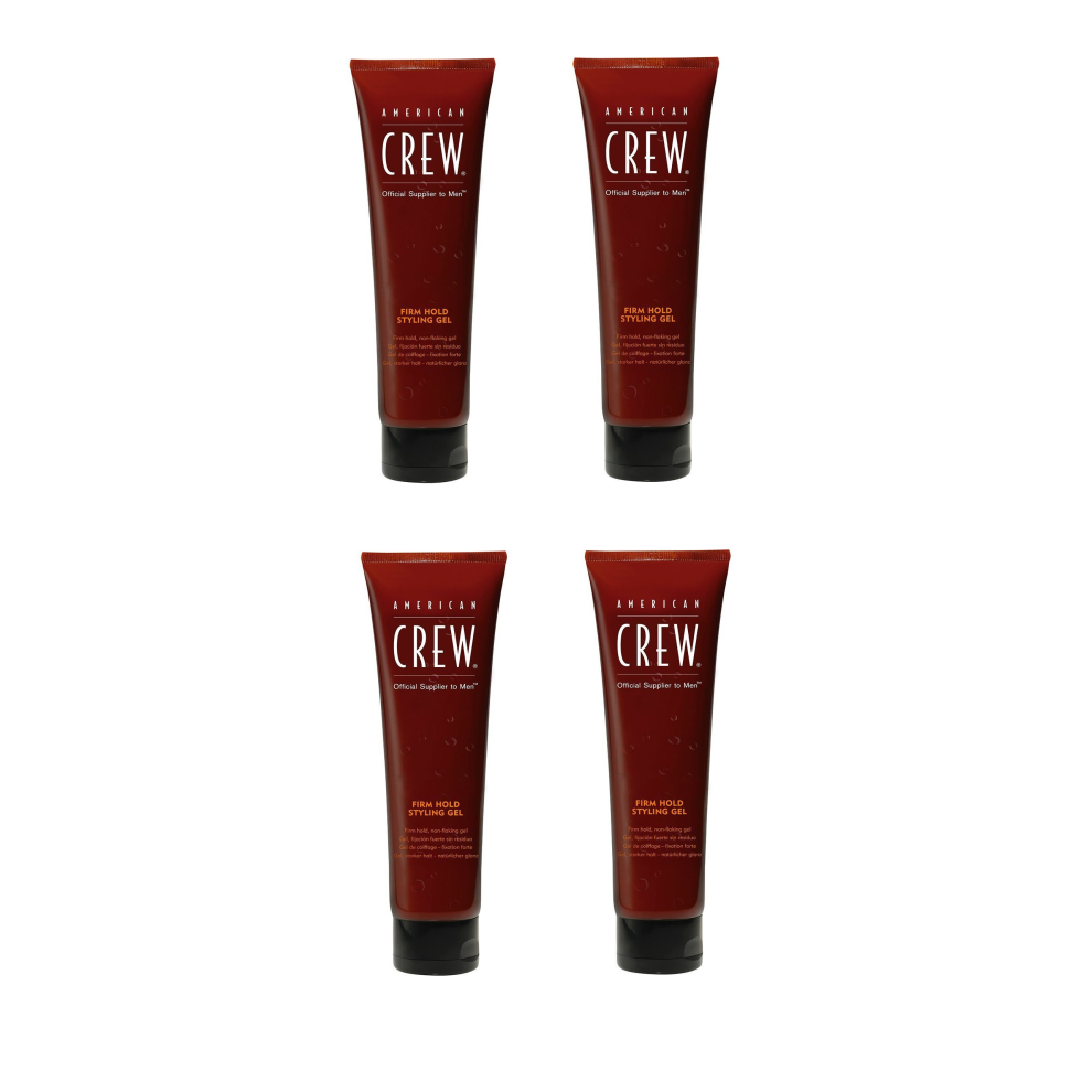 American Crew Firm Hold Styling Gel 250ml x4