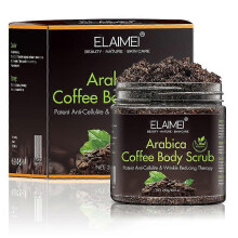 Arabica Coffee Body Scrub, All Natural Exfoliating Body Scrub for Skin Care, Body Scrub Exfoliator for Dead Skin