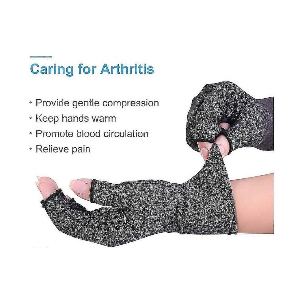 (S) Anti Osteoarthritis Gloves Compression Gloves For Carpal Tunnel Pain Joints And Muscles Fingers Gloves Women Menl