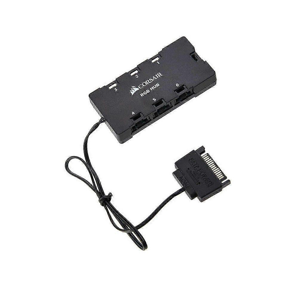 Corsair 6-Port RGB LED Fan Hub for Corsair Lightning Node Pro Commander Crystal
