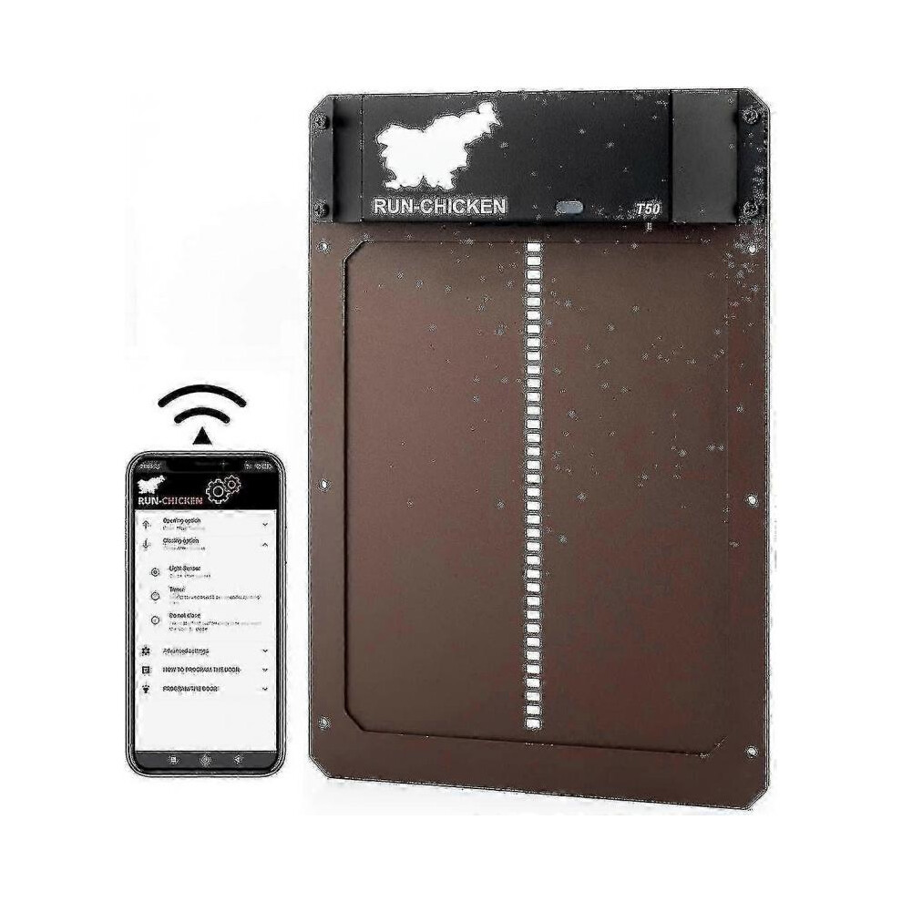 Automatic Chicken Coop Door with Battery, Light Detection, Aluminum Automatic Chicken Coop Door [reduced!!!new Offer]