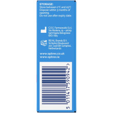 3 Optrex Dazzling Augentropfen Langanhaltende Linderung bei trockenen Augen 10 ml