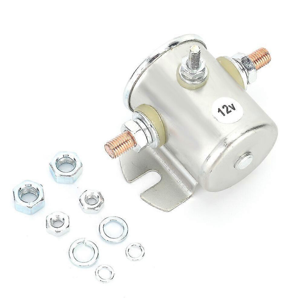(As Show, One Size) Terminal Continuous Duty Solenoid Relay Sas4208saw4226 12V 200A 5062994732041