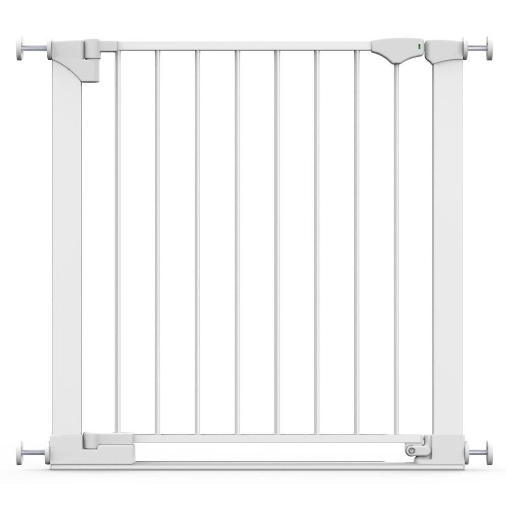 (, 75Cm - 82Cm) Safestep Baby Gate White Safetots