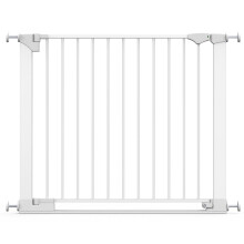 (White, 89cm - 96cm) Safetots Safestep Baby Gate
