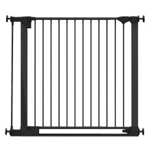 (Black, 103cm - 110cm) Safetots Safestep Baby Gate