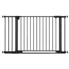 (Black, 131cm - 138cm) Safetots Safestep Baby Gate