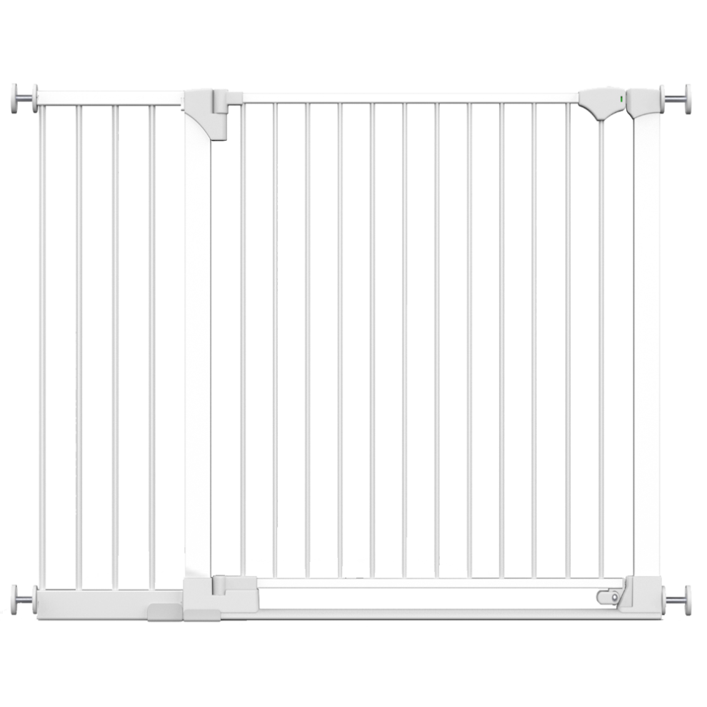 (, 124Cm - 131Cm) Safestep Baby Gate White Safetots