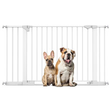 (Blanco, 138cm - 145cm) Bettacare Puerta para Perros SafeStep