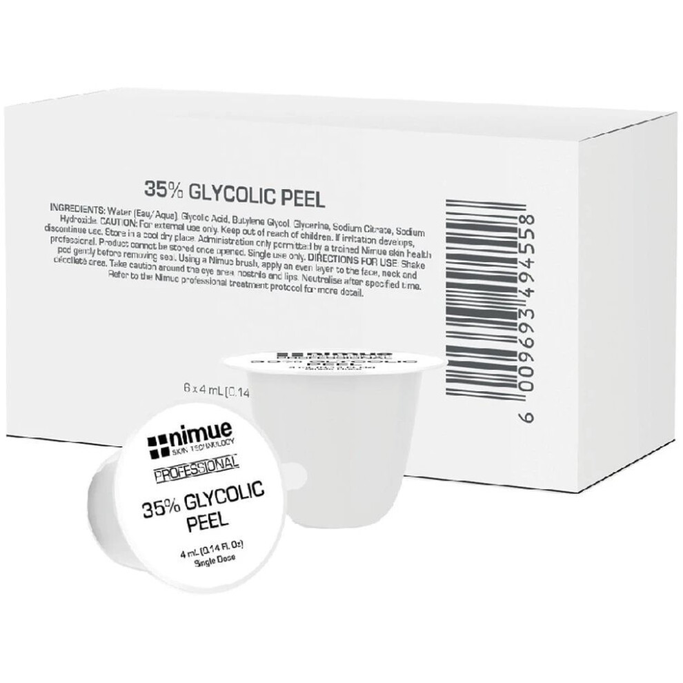 Nimue Professional 35% Glycolic Peel 6x4ml